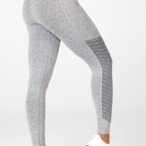 Fabletics Sync Seamless High Waisted Grey Leggins Size XS